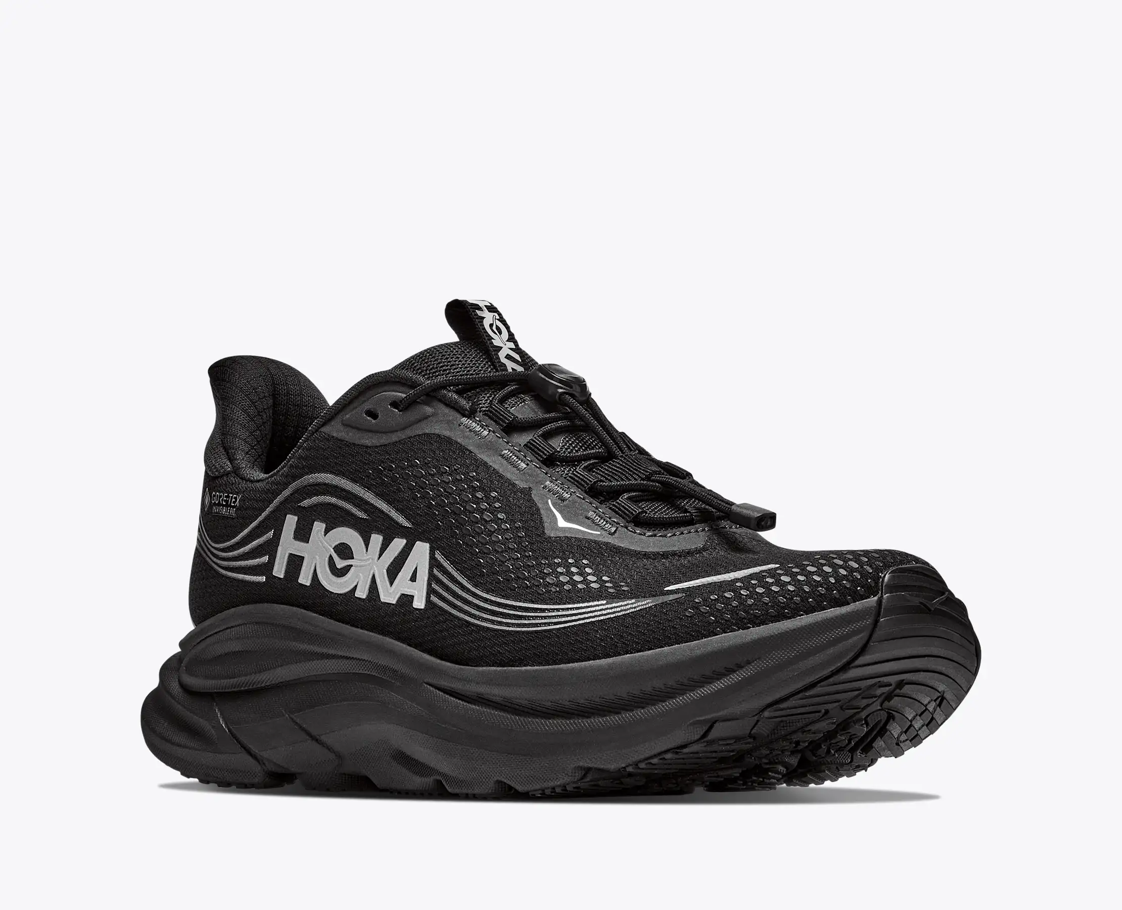 Hoka Ανδρικά Παπούτσια Clifton 11 GTX Μαύρο - Image 4