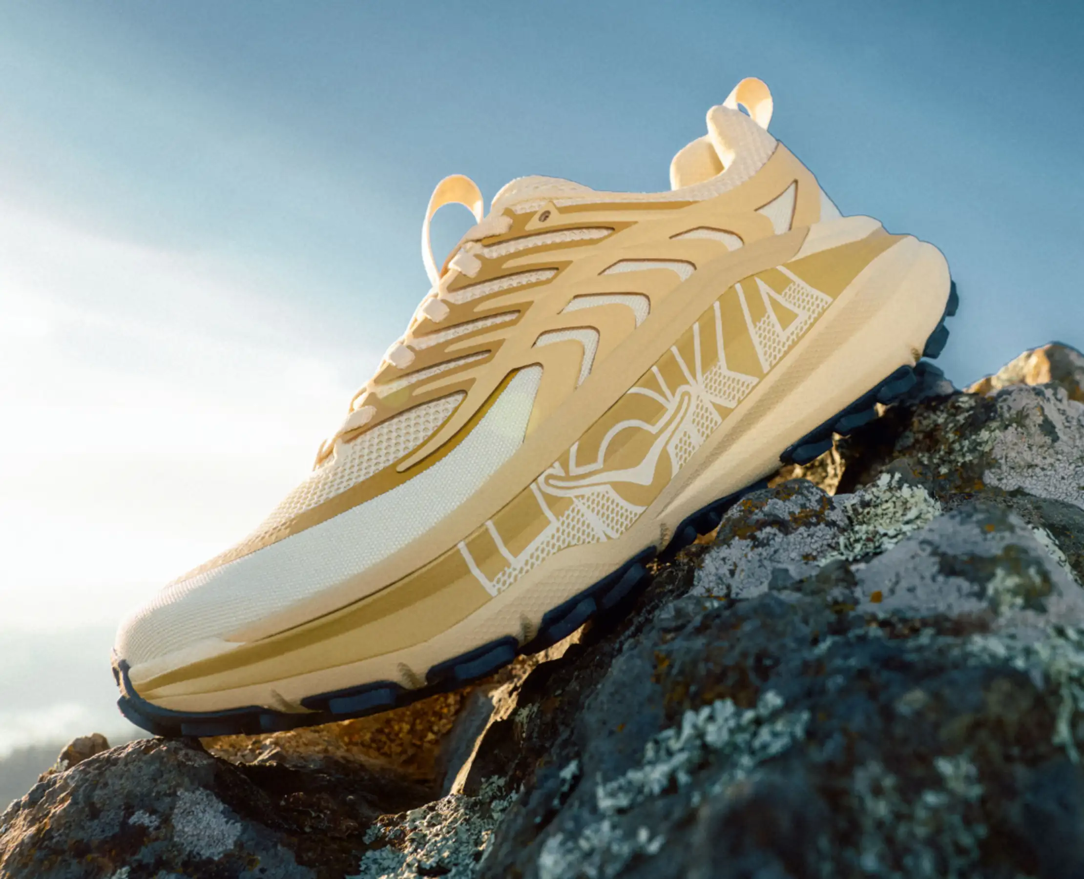 Hoka Γυναικεία Παπούτσια Stinson 8 Μπεζ - Image 9