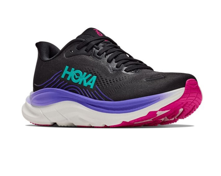 Hoka Γυναικεία Παπούτσια Clifton 11 Μαύρο / Νέον