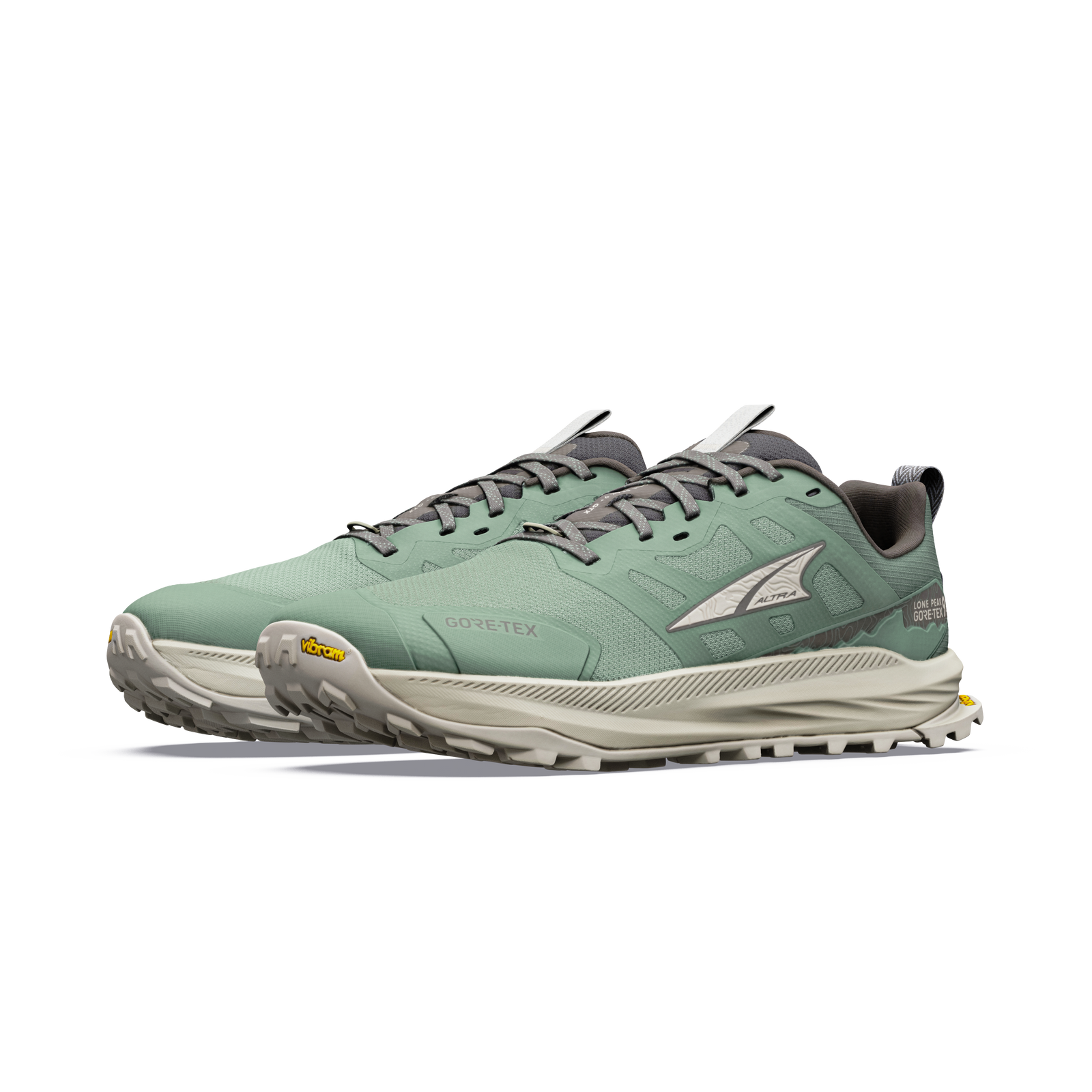 Altra Ανδρικά Αδιάβροχα Παπούτσια Lone Peak 9+ GTX Μπλε / Μπεζ - Image 5