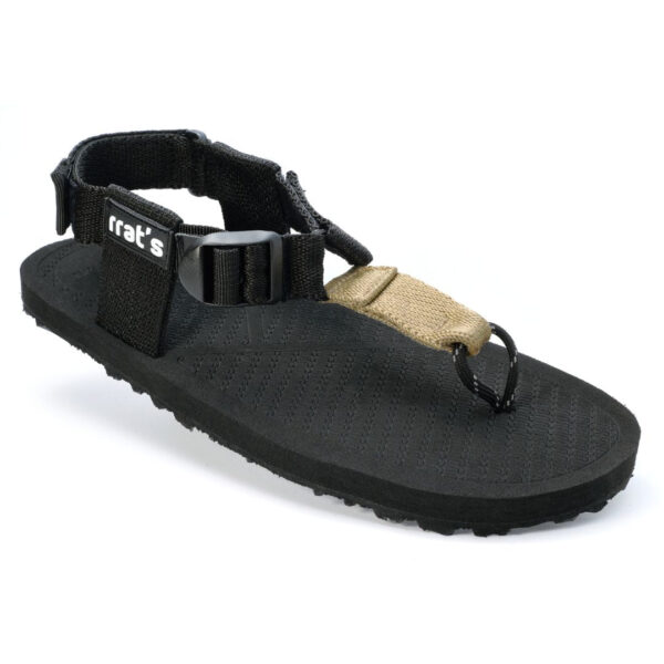 RRAT'S Unisex Σανδάλια Y-Gravel Μαύρο / Μπεζ