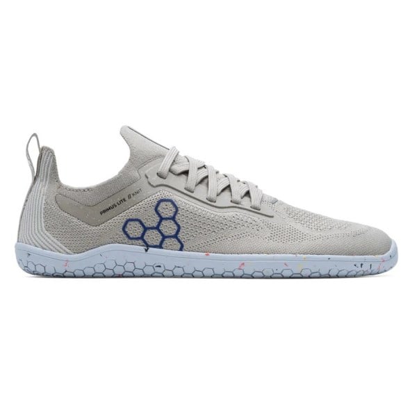 Vivobarefoot PRIMUS LITE KNIT Women's FEATHER GREY/OATMEAL