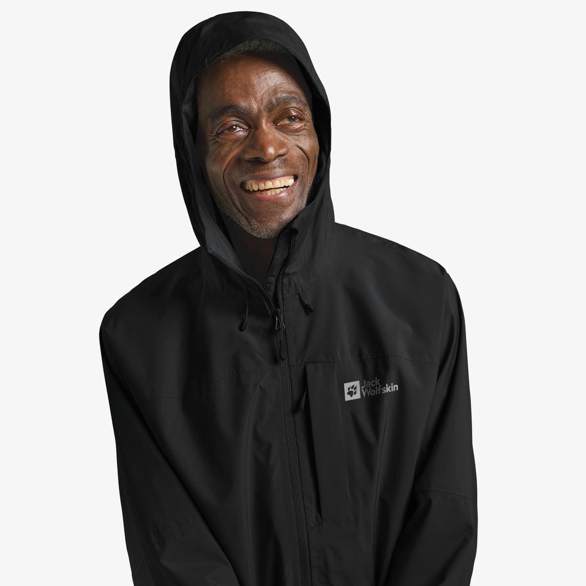 Jack Wolfskin Ανδρικά Αδιάβροχο Μπουφάν – Tempest 2L – Μαύρο - Image 6