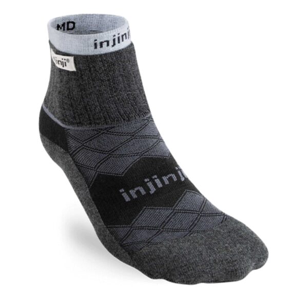 Injinji Men's Runner + Liner MW MiniCrew Everglade