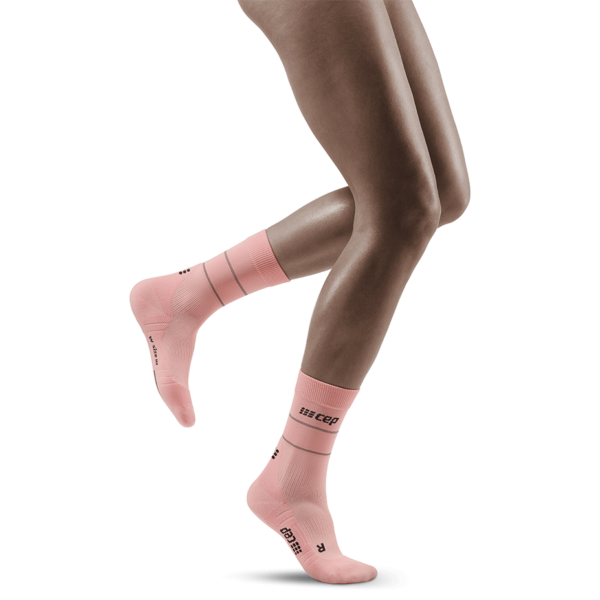 Cep Reflective Socks Women Light Rose