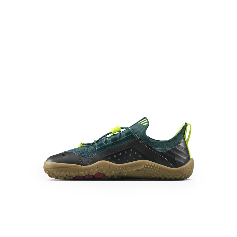 Vivobarefoot PRIMUS TRAIL KNIT FG Children's JUNE BUG - Image 3