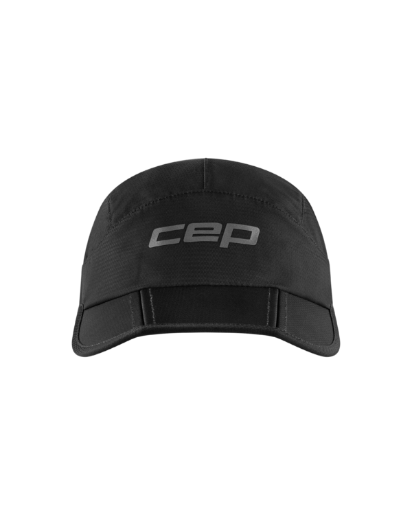 CEP Unisex Hat – Run Foldable Cap – Black