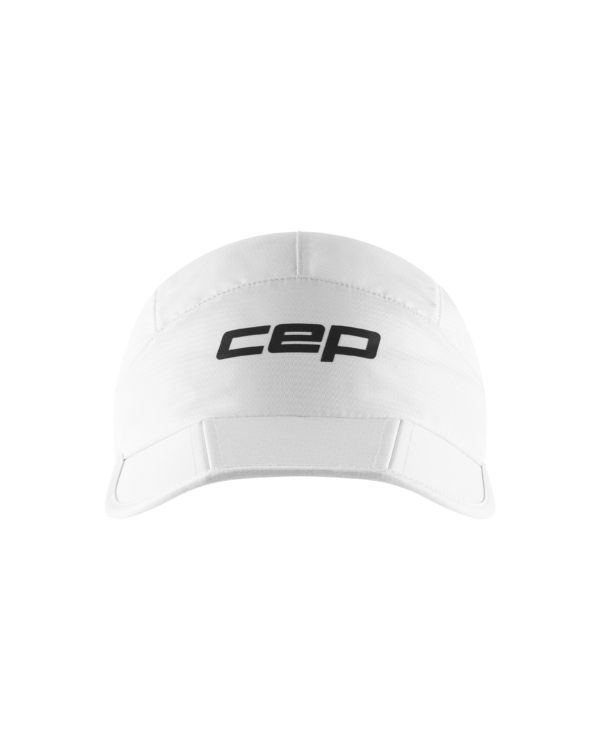 CEP Unisex Hat – Run Foldable Cap – White