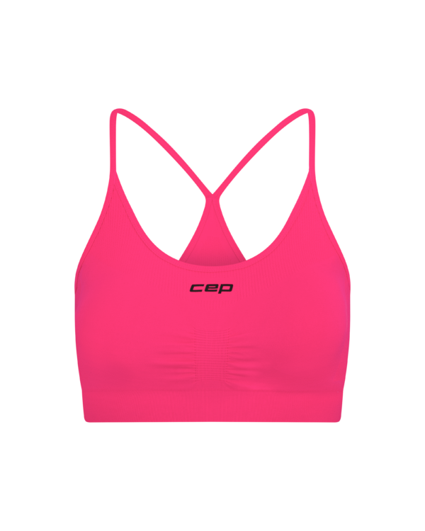 CEP Γυναικείο Αθλητικό Μπουστάκι – Run Light Support Bra – Pink