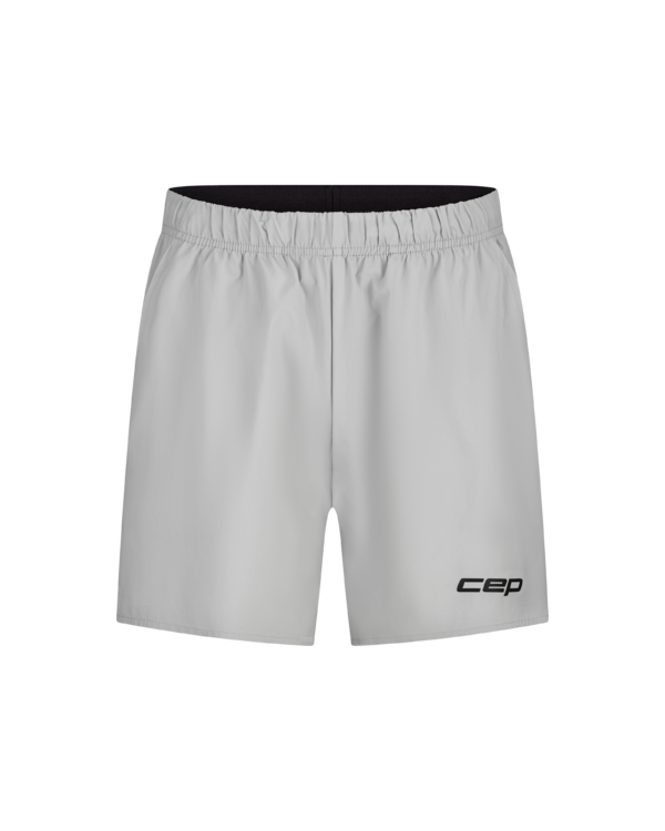CEP CORE RUN SHORTS, LOOSE FIT - MEN GREY
