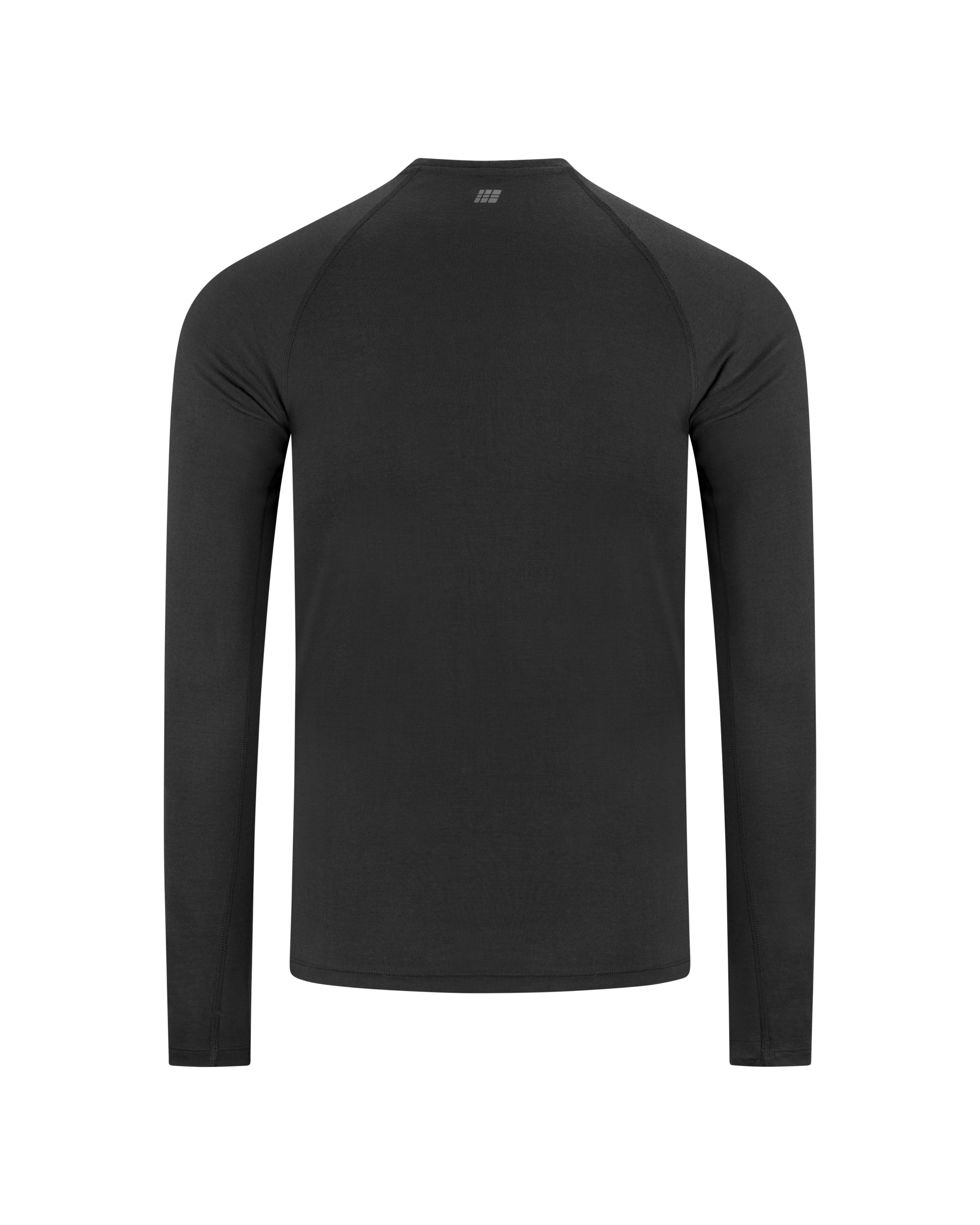 CEP Ανδρική Ισοθερμική Μπλούζα Μακρυμάνικη – Core Run Merino Base Layer Shirt Long Sleeve – Black - Image 3