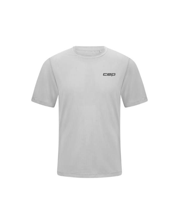 CEP Ανδρική Μπλούζα Κοντομάνικη – Run Shirt Short Sleeve – Grey