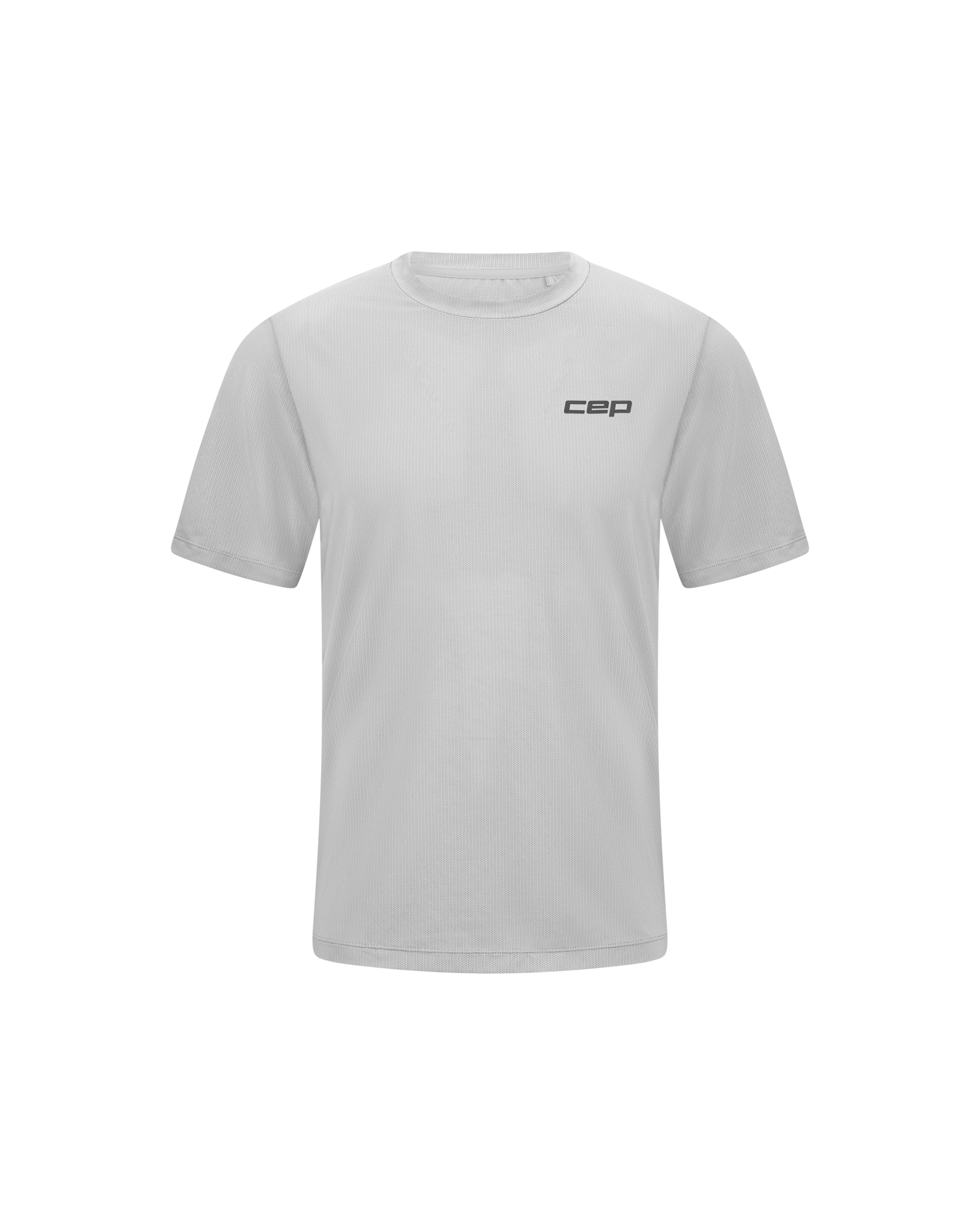 CEP Ανδρική Μπλούζα Κοντομάνικη – Run Shirt Short Sleeve – Grey
