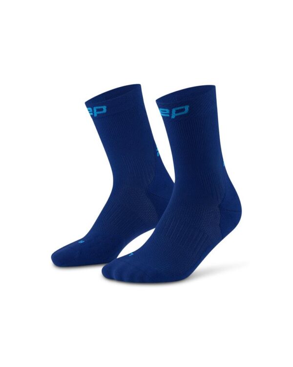CEP run Socks, mid cut, 5.0, men blue
