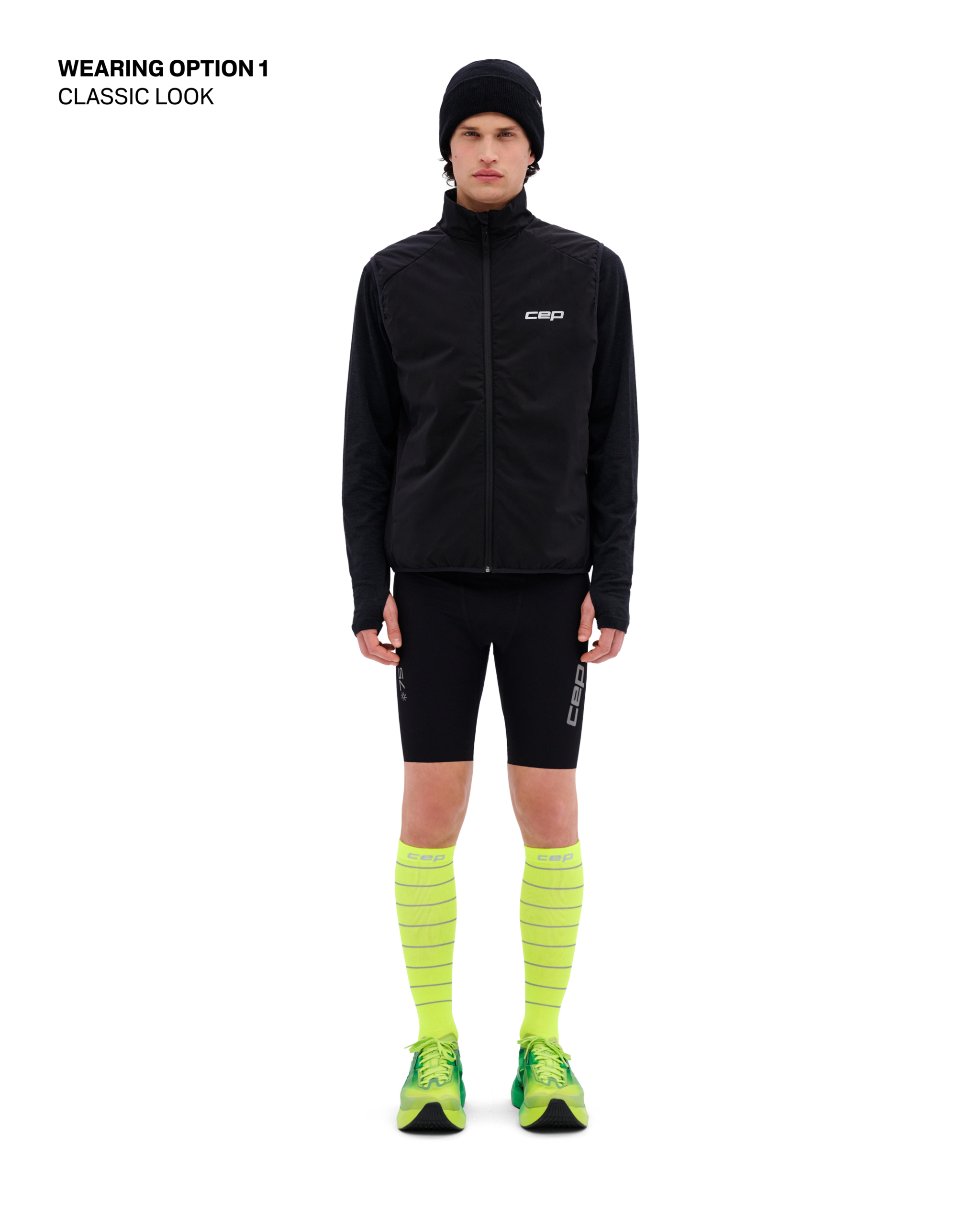 CEP Ανδρικό Αμάνικο Γιλέκο – Core Run Thermal Vest Reversible – Black - Image 4
