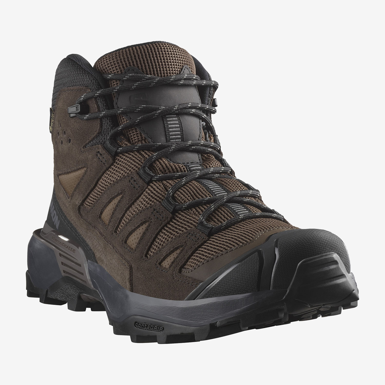 Salomon Men's Shoes X ULTRA 360 LTR MID GTX Brown / GREY - Image 3