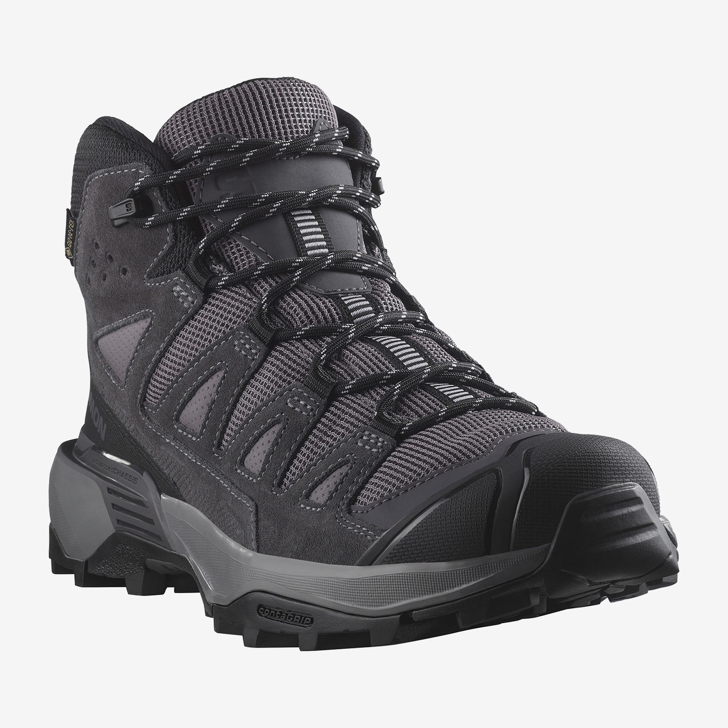 Salomon Women's Shoes X ULTRA 360 LTR MID GTX Grey - Image 3