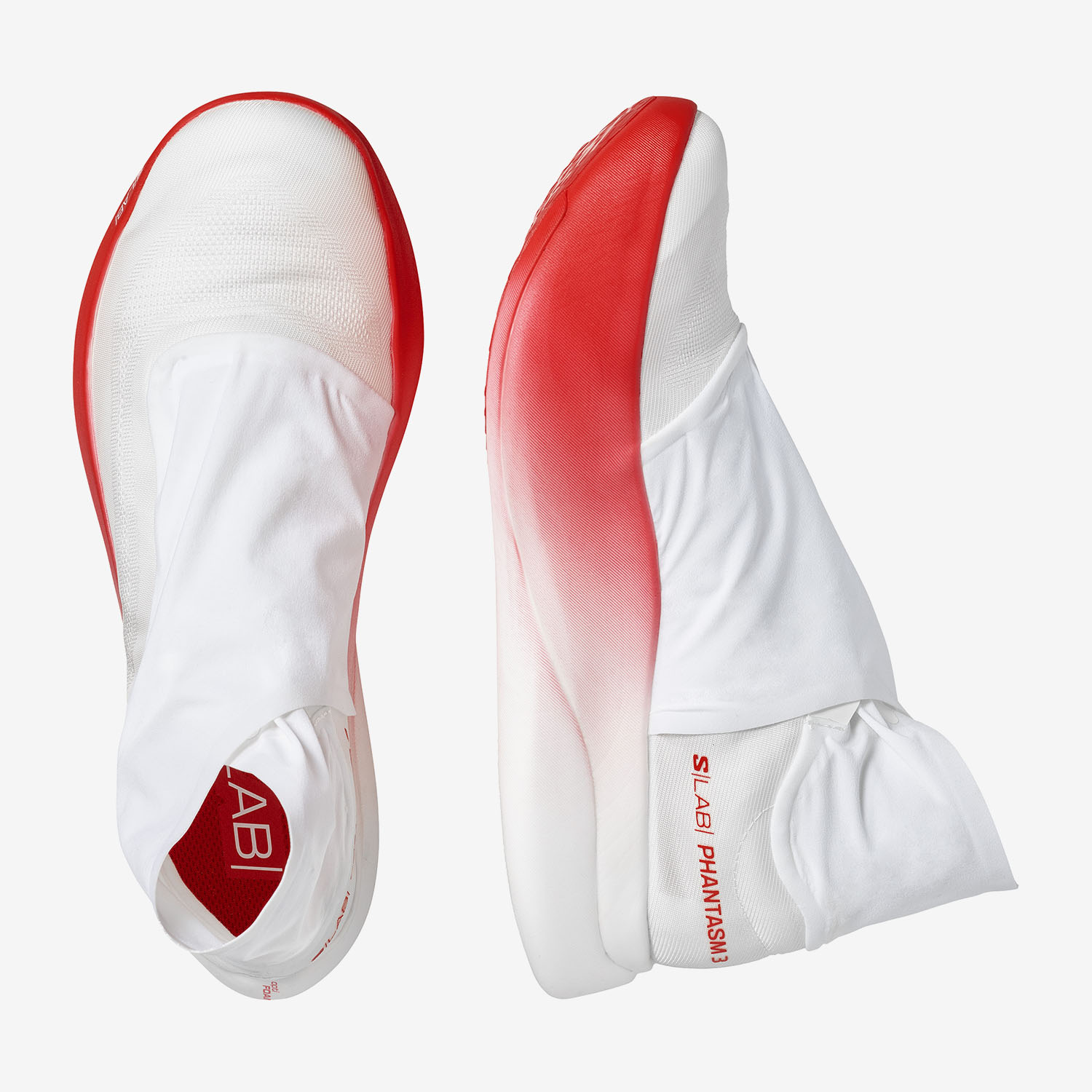 Salomon Unisex Παπούτσια S/LAB PHANTASM 3 Άσπρο / Κόκκινο - Image 2