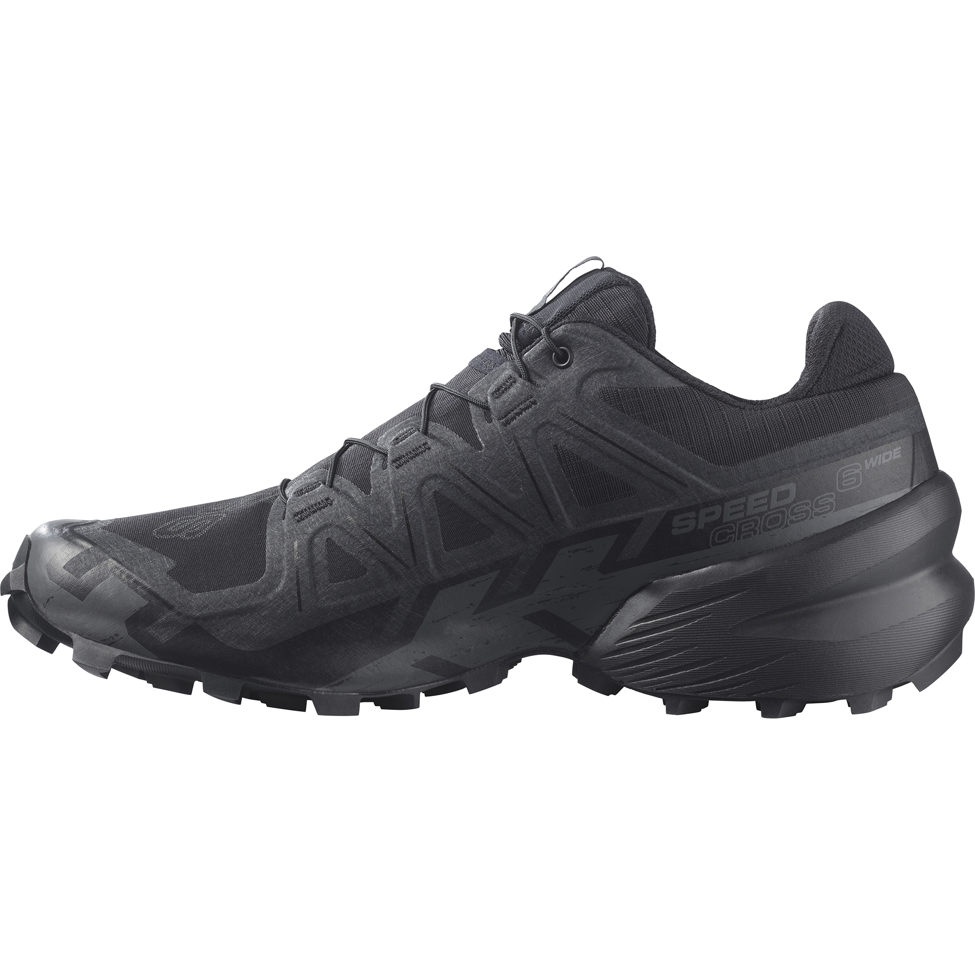 Salomon SPEEDCROSS 6 WIDE BLACK/BLACK/PHAN - Image 3