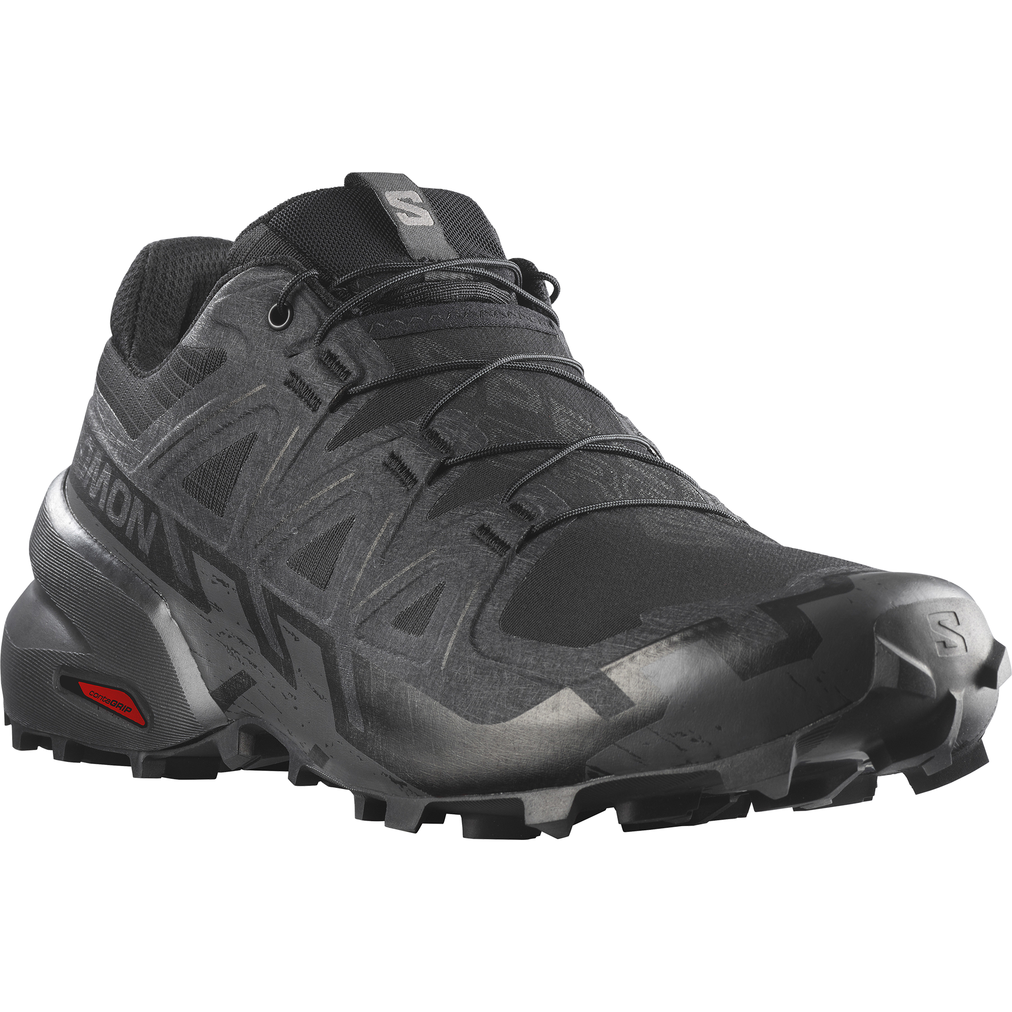 Salomon SPEEDCROSS 6 WIDE BLACK/BLACK/PHAN - Image 5