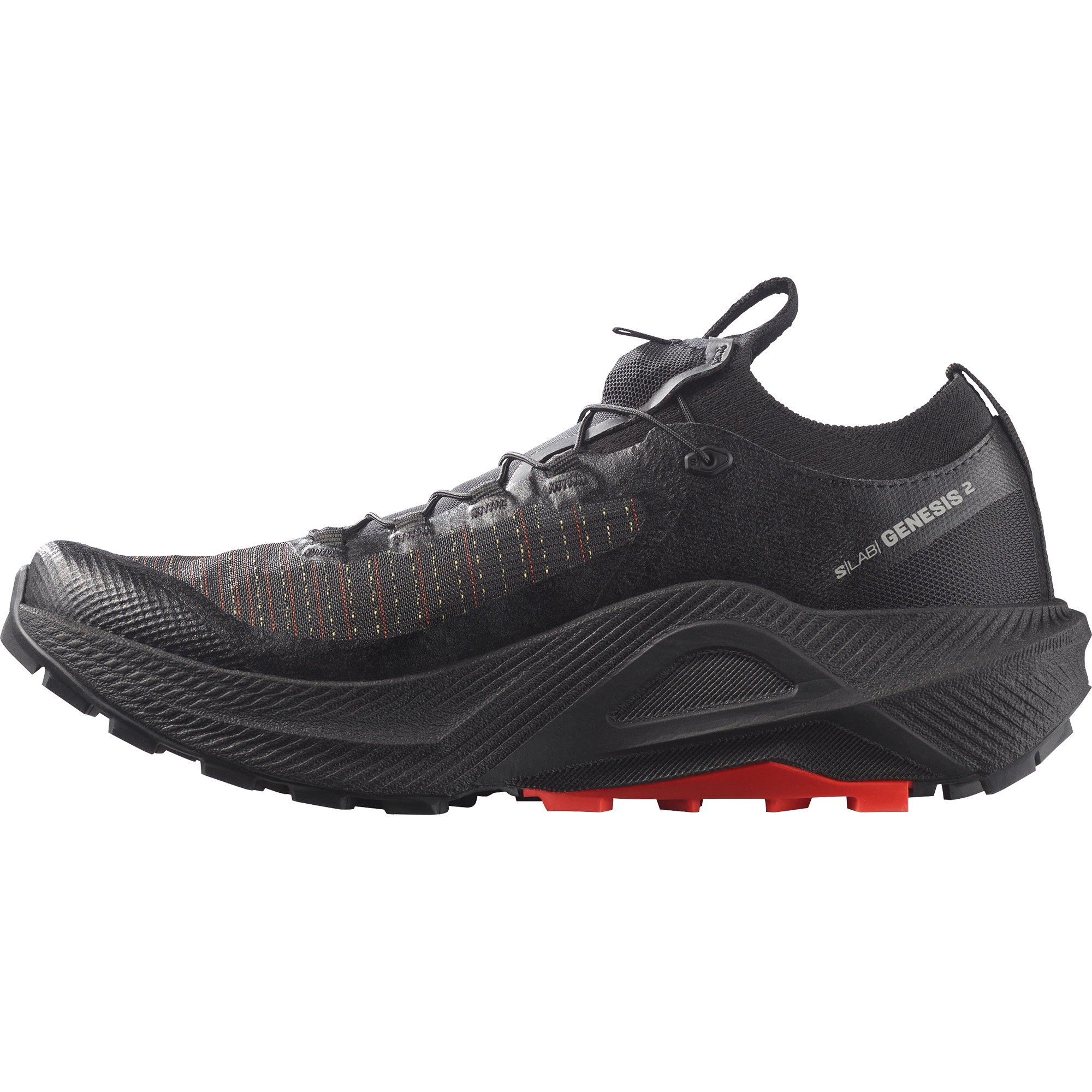 Salomon Unisex Παπούτσια S/LAB GENESIS 2 Μαύρο / Κόκκινο - Image 4