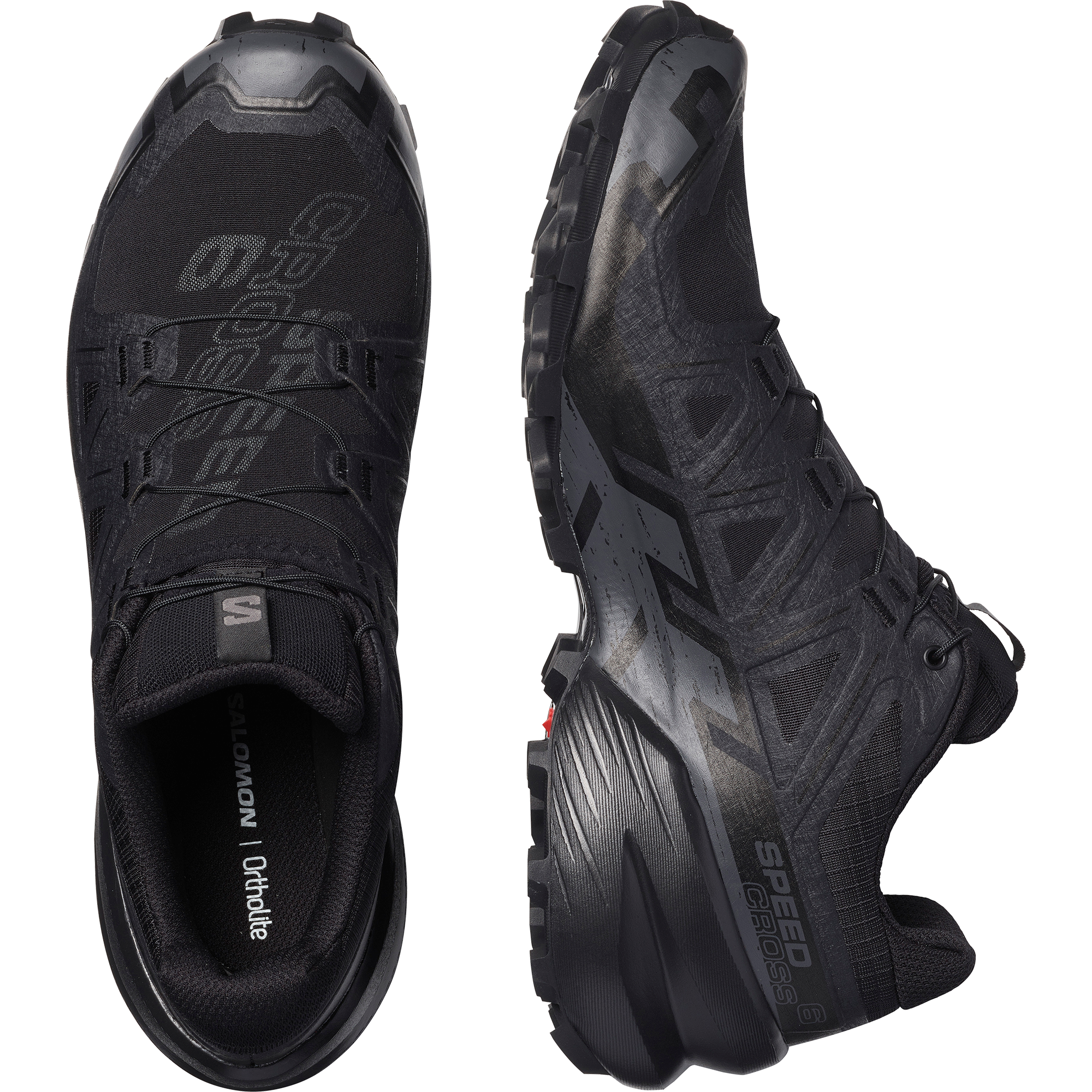 Salomon SPEEDCROSS 6 BLACK/BLACK/PHANTOM - Image 2