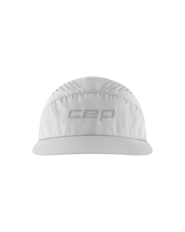 CEP pro run ultralight cap, unisex grey OS