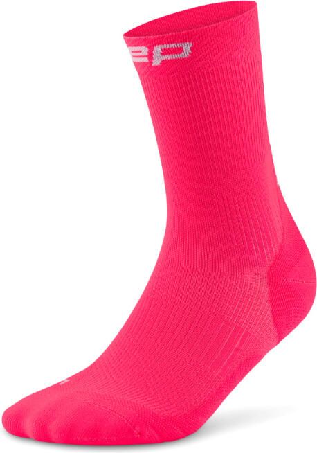 CEP run Κάλτσες, mid cut, 5.0, men pink