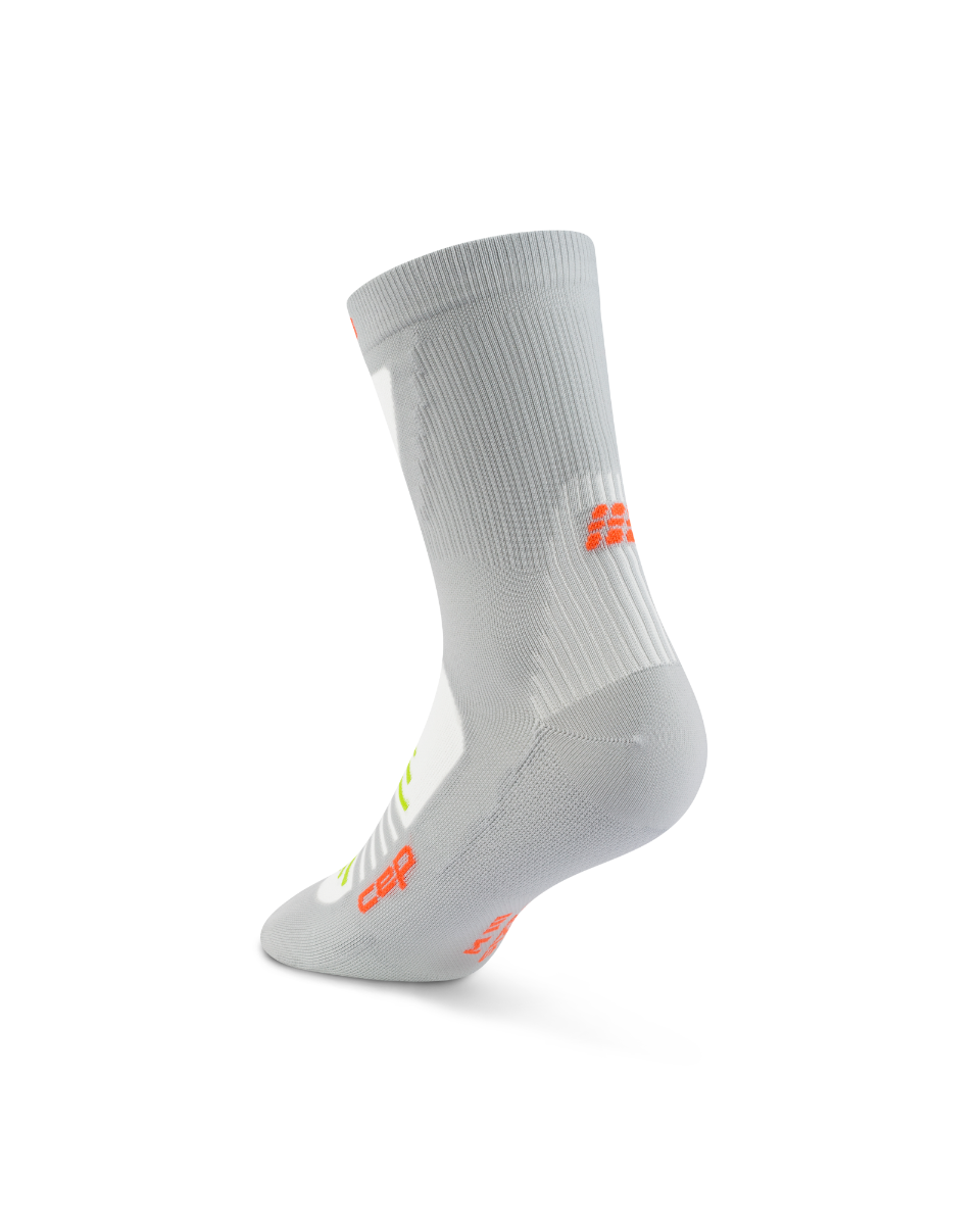 CEP PRO RUN ULTRALIGHT Socks, MID CUT – Men's Grey - Image 2